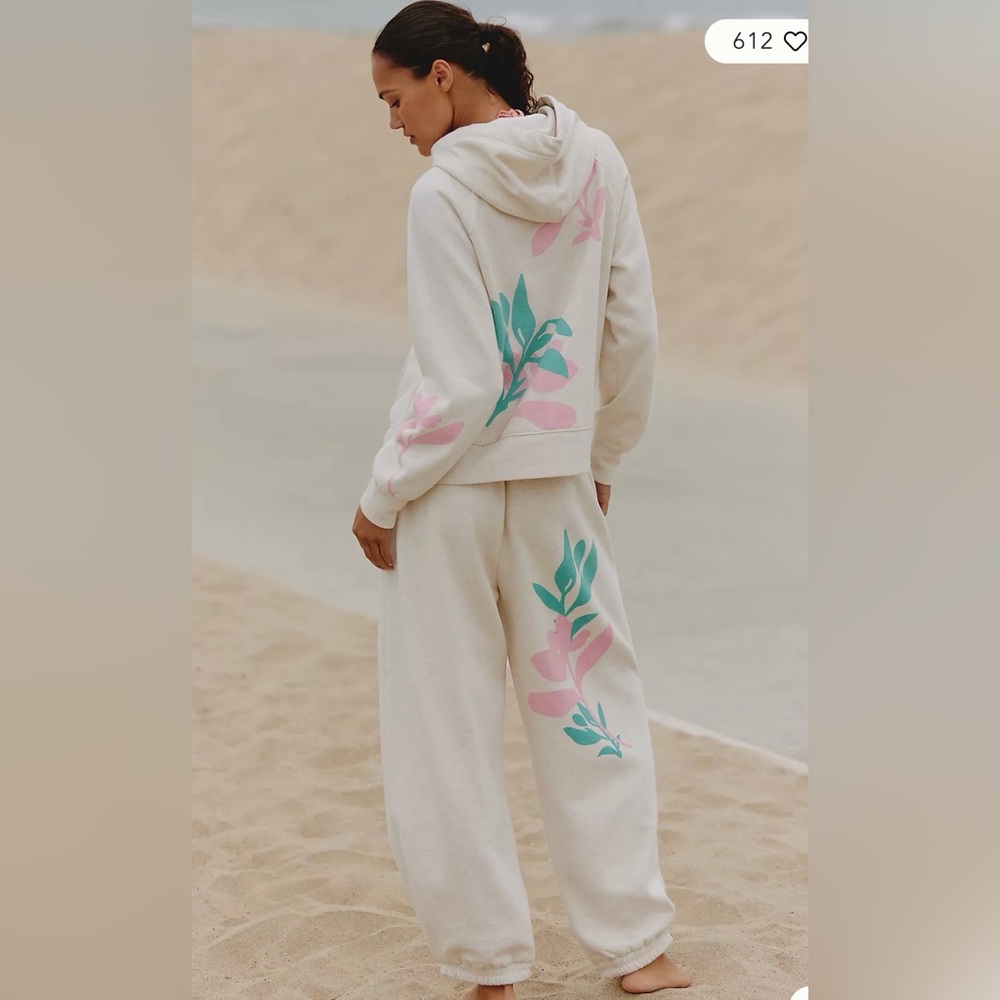 Anthropologie Daily Practice Printed Jogger Sweatpants - Picture 3 of 5